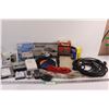 Image 1 : Lot: Extension Cord, GM Wheel Locks - Opened, Brake Pads, Wireless Mouse, Misc.