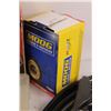 Image 3 : Lot: Extension Cord, GM Wheel Locks - Opened, Brake Pads, Wireless Mouse, Misc.