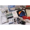 Image 8 : Lot: Extension Cord, GM Wheel Locks - Opened, Brake Pads, Wireless Mouse, Misc.