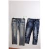 Image 1 : (2) Jeans: David Bitton & MHL - Size 32 (One Missing Button)