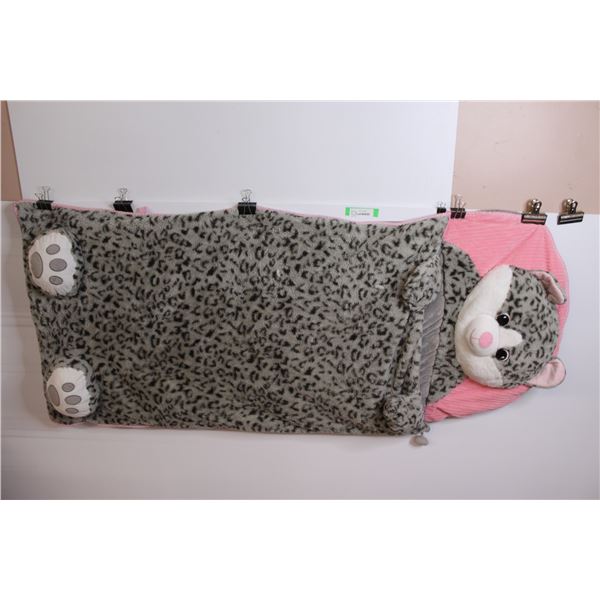 Kitty Cat Sleeping Bag - 62" x 26"