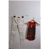 Image 1 : Women's Guess White Jeans (Size 24) & Bongo Sequin Shirt (Size Small)