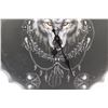 Image 2 : Wolf Bottle Cap Clock - Battery Operated - Clock Hands May nee Work - 16" - as is