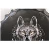 Image 3 : Wolf Bottle Cap Clock - Battery Operated - Clock Hands May nee Work - 16" - as is
