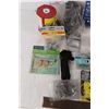 Image 6 : Paint Roller, Masker Tape, Paint Edging Kit, Assorted Hardware Screws and Tools