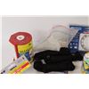 Image 8 : Paint Roller, Masker Tape, Paint Edging Kit, Assorted Hardware Screws and Tools
