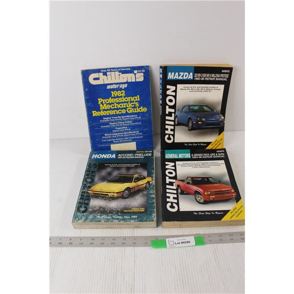 (4) Car Repair Manuals - Mazda, Honda, General Motors