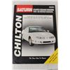 Image 2 : (3) Chilton Car Repair Manuals - Suzuki, General Motors, Saturn