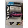 Image 4 : (3) Chilton Car Repair Manuals - Chrysler, Toyota, Ford