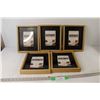 Image 1 : (5) Picture Frames - All 5" x 7" in 9" x 11"