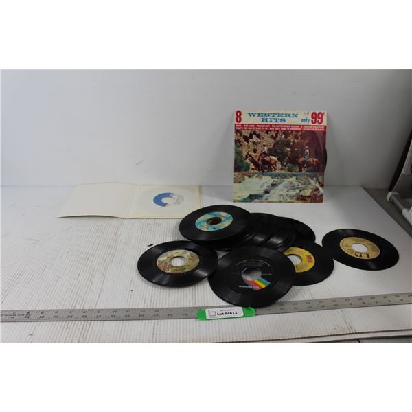 8 Western Hits Record, Assorted Small Records