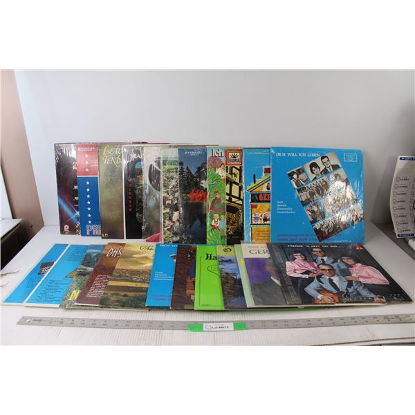 (24) Records - Dich Will Ich Loben, Crash Craddock, Charley Pride, etc.
