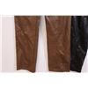 Image 5 : (2) Pair of Pleather Slacks (Size Lg)
