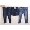 Image 1 : (2) Pair of Jeans (Sizes 8 - 34) - Pair of Jean Shorts (Size 9)