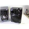 Image 3 : (1) Sony Stereo (powers on), (2) RCA Speakers