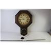 Image 1 : Vintage Caravelle Wall Clock, (As is)