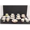 Image 1 : (6) Cup and Saucer Sets and (5) Cups, (4) Saucers, (2) Creamers and a Sugar Bowl- Royal Gregg- Glads