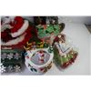 Image 4 : Christmas Items, Hook Rug - Santas- Decorations.