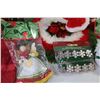 Image 5 : Christmas Items, Hook Rug - Santas- Decorations.