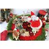 Image 6 : Christmas Items, Hook Rug - Santas- Decorations.