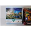 Image 2 : (3) 500 Piece Puzzles, 1 Puzzle has missing pieces