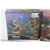 Image 2 : (2) Disney Jigsaw Puzzles, (1) 750 piece