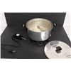 Image 5 : Sunbeam Deep Fryer- (powers on)- Table Runner- (NIB)- Plastic tray, (14''x 14''), Picture of bowl (1