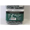 Image 2 : (3) Containers of Green Weather Guard Exterior Screws (#8 1 1/4'') - 700PCS)