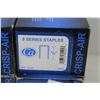 Image 2 : (4) Boxes of Crisp Air Staples- 8 series- 3/8'' leg