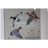 Image 2 : Framed Embroidery Art of Birds- (13''x 25'')