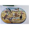 Image 2 : Shiny Metallic Wallpaper- Trivial Pursuit- (2) Birds of Australia Placemats