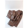 Image 7 : Faux Leather Pants - Size L