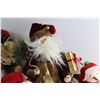 Image 7 : Christmas Plush Decorations - Santa Claus and Snowman
