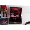 Image 10 : Batman & Ironman Action Figures, Crafting Beads, Jewelry Box, Headphones, Blue Ray Movies and Acryli