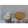 Image 8 : Alarm Clock, Decorative Brass Plate, Tea Mug, Framed Print, Soap Dispenser and Assorted Items
