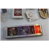 Image 8 : Shadow Palettes Trios, Manicure Set, Candle Holder, Books and Assorted Items