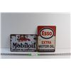 Image 1 : Esso & Mobioil Signs 11'' x 8''