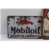 Image 2 : Esso & Mobioil Signs 11'' x 8''
