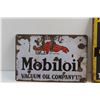Image 2 : Mobiloil & Michelin Signs 11'' x 8''