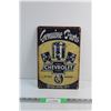 Image 1 : Chevrolet Genuine Parts Sign 11'' x 8''