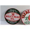 Image 3 : Wolf's Head Oil & Texas Rose Signs 12''