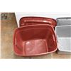 Image 9 : *(2) Plastic Totes 24'' x 15''