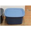 Image 2 : *(2) Plastic Totes 24'' x 13''