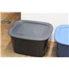 Image 3 : *(2) Plastic Totes 24'' x 13''