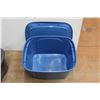 Image 8 : *(2) Plastic Totes 24'' x 13''