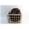 Image 9 : Plastic Crate and (4) Hand Truck Wheels 10''