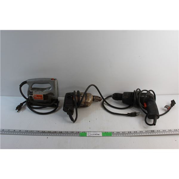 Black & Decker Jig Saw and Drills - Tested
