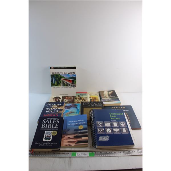 (13) Assorted Books - Teenage Runaway, First Side and Angels of Pompeii
