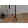 Image 3 : *(2) Garden Shovels, 3-Prong Fork and Garden Cultivator