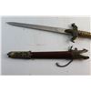 Image 2 : Vintage Sword with Sheath - As Is, Some Damage to Sheath